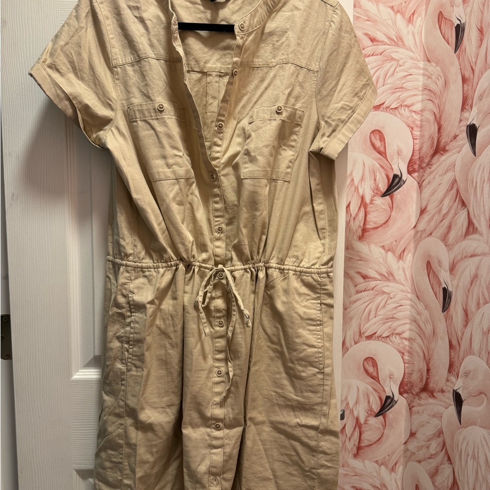 Banana Republic Light Tan Dress